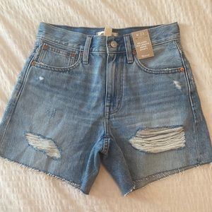 Madewell jean shorts